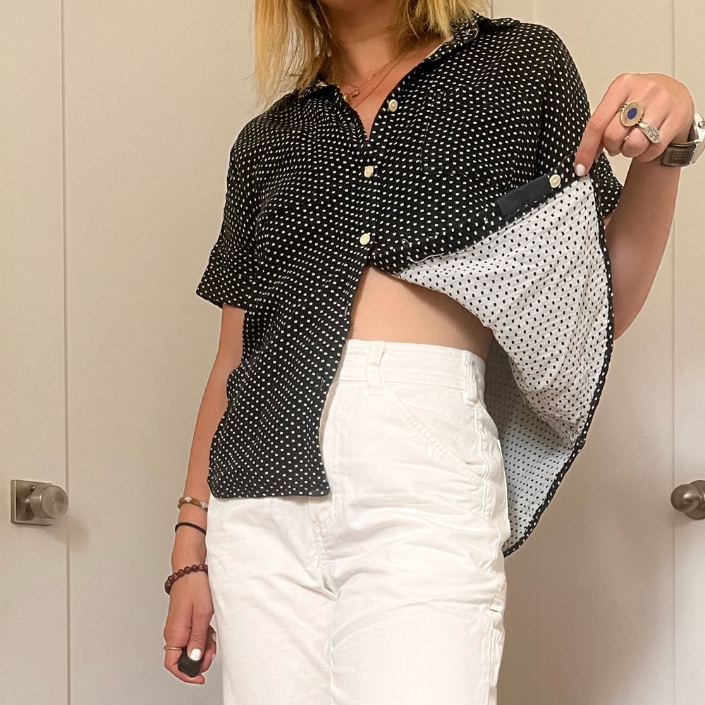 United by blue cotton button down